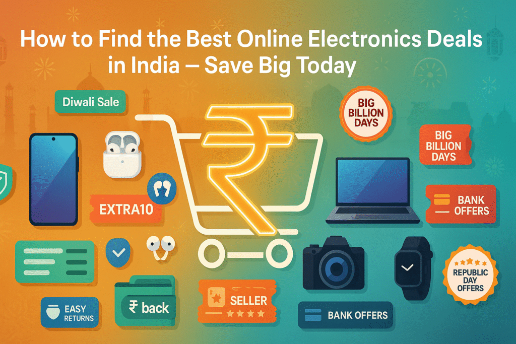 How to Find the Best Online Electronics Deals in India – Save Big Today